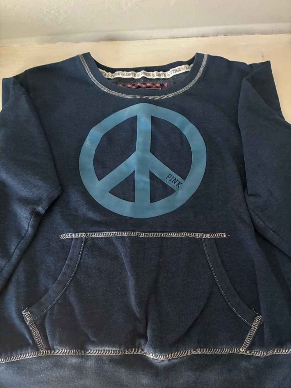 Y2K VS Pink peace sign set